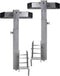 vidaXL - Stalen - frame - ondersteuning - voor - de - boot - aanhanger - 63-88 - cm - (set - van - 2)