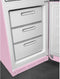 SMEG FAB32RPK5 - Koel/vriescombinatie - NoFrost - Jaren '50 - Roze