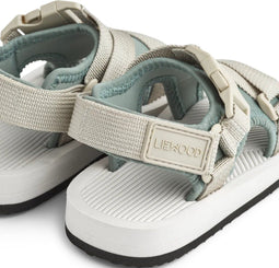 Liewood Bruce sandalen - Faunegroen multimix - Maat 24 - Zomerschoenen - Kinderen