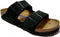 Birkenstock Arizona SFB VL - Slippers - Suède - Black - Maat 38