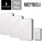 Membeli Draadloze Deurbel Set - 3 Ontvangers - 52 Melodieën - IP44 Waterdicht - Regelbaar Volume - (3 stuks)