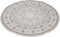 Safaary - Oosterse Vloerkleed Mandala Beige Ø 110cm