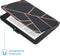 imoshion E-reader Hoesje - Geschikt voor Kobo Clara 2E, Tolino Shine 4 - Design Sleepcover Bookcase - Black Graphic