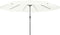 vidaXL - Tuinparasol - 395x245 - cm - Zand - Wit