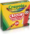 Crayola - Waskrijtjes - 64 Kleuren - Inclusief Slijper (64 stuks)