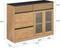 SoBuy FSB99-N - Buffetkast - 3 Deuren & Lades - Hout Composiet