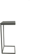 HSM Collection - Bijzettafel Read - 38x30x65 - Warm grijs - Metaal