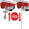 Einhell TC-EH 600 - Elektrische Kabeltakel - 1050 W - 300 kg op 18 m - 600 kg op 9 m - Noodstop - Automatische rem - Incl. katrol
