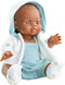 Paola Reina Gordi Fran babypop donkere jongen met kledij 34cm