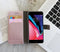 Mobiparts Saffiano Wallet Case - iPhone X iPhone XS - Ruimte voor 3 pasjes - Roze