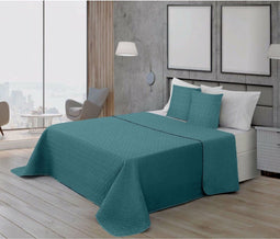 Sprei Decolores Liso Groene benzine 235 x 3 x 270 cm