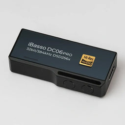 iBasso DC06PRO - USB DAC en hoofdtelefoonversterker - 32-bit/384kHz en DSD256