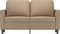 vidaXL - Tweezitsbank - 120 - cm - kunstleer - cappuccinokleurig