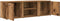 vidaXL - Tv-meubel - 120x34x37 - cm - bewerkt - hout - oud - houtkleurig