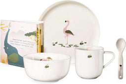 ASA Selection Kinderservies Kids Fiona Flamingo 5-delig