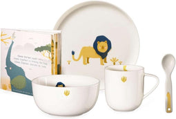 ASA Selection Kinderservies Kids Leo Leeuw 5-delig