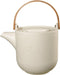 ASA - Sencha - Theepot met houten handvat - Porselein - Wit