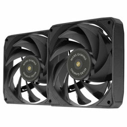 Mars Gaming MF-NCLX2 - CPU-ventilator - 120mm - Zwart