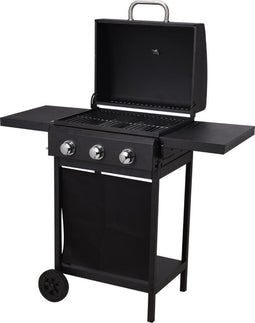 Vaggan Gas-barbecue – Kookhoogte 84 Centimeter – Thermometer – Non-stick – Verrijdbaar