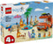 LEGO® Bluey - Bouwset Bluey's Autorit naar het Strand - Inclusief minifiguren en accessoires