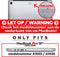 Lunso Geschikt voor MacBook Pro 13 inch (2012-2015) cover hoes - case - Glanzend Transparant