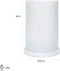 Richmond Windlicht Albion groot (White)