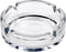 Asbak 10,5 x 3,5 cm transparant glas - Tafel asbakken
