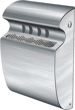 Asbak wand vepa bins 3 liter mat rvs