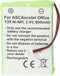 ASCOM ASCOTEL OFFICE 135 oplaadbare batterij van AccuCell met 800 mAh