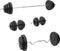 vidaXL - Halterset - met - gewichten - 120 - kg