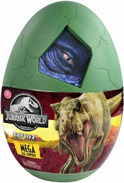 Jurassic World - Clash Edition Mega Egg - 3 dino's 3 battle tokens