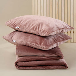 SJUMO Dekbedovertrek - Silky Smooth - Blush Pink - 240 x 220 cm