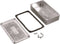 Hammond Electronics Hammond Electronics 1550WEBK Universele behuizing 172 x 121 x 54.9 Aluminium Zwart 1 stuk(s)