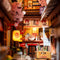 Robotime Book Nook Sakura Wine Alley | Book Nook | TGB11 | Knutselen | Bouwpakket | Hobby | Boeken | Creatief | Miniatuur