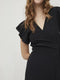 VILA VIFINI WRAP S/S LONG DRESS NOOS - Jurk - V-Hals - Korte mouwen - Maat 42