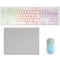 Pack Gaming Mars Gaming MCPWXWES - Gaming Set - RGB Achtergrondverlichting - Wit (3 stuks)