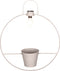 Luca Lighting Dimitri Solarlamp met Bloempot - H62 x Ø50 cm - Lichtgrijs