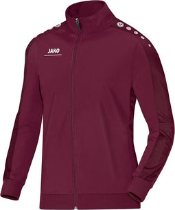 Jako - Polyester jacket Striker Junior - Sportvesten Junior Rood - 140 - bordeaux