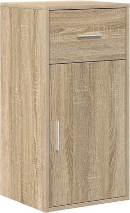 vidaXL - Dressoir - Sonoma - Eiken - 38x34,5x75 - cm - Gelaagd - Hout
