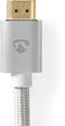 Nedis CCTB34800AL20 - DVI-D naar HDMI adapterkabel - 2560x1600@60Hz - Zilver