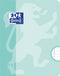 Oxford School - Schoolschrift A5 - Lijn met kantlijn - Pastel kleuren - 3-pack