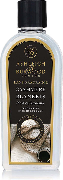 Ashleigh & Burwood GEURLAMP VLOEISTOF 500 ML - hUIS PARFUM -CASHMERE BLANKETS - Nieuwe Geur