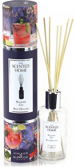 Ashleigh & Burwood - Geurstokjes - Rhubarb Gin - 150 ml - Reed Diffuser