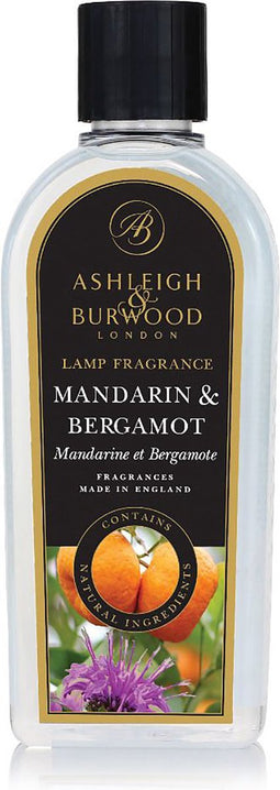 Ashleigh & Burwood Navulling - voor geurbrander - Mandarin & Bergamot - 500 ml