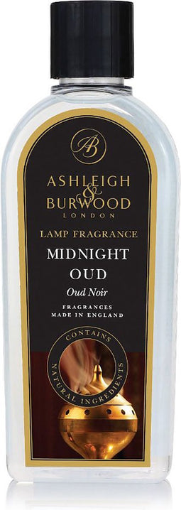 Ashleigh & Burwood Navulling - voor geurbrander - Midnight Oud - 500 ml