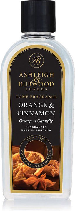 Ashleigh & Burwood Navulling - voor geurbrander - Orange & Cinnamon - 500 ml