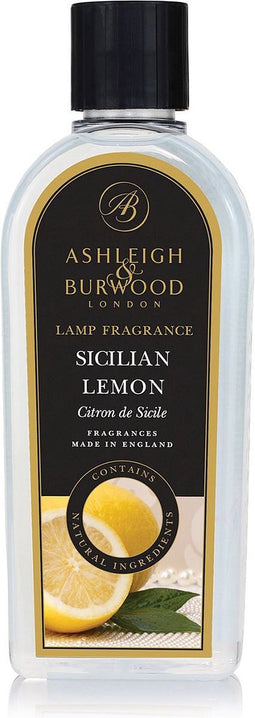 Ashleigh & Burwood Navulling - voor geurbrander - Sicilian Lemon - 500 ml