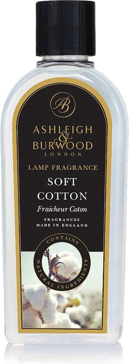 Ashleigh & Burwood Navulling - voor geurbrander - Soft Cotton - 500 ml