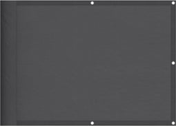 vidaXL - Balkonscherm - 75x800 - cm - 100% - oxford - polyester - antracietkleurig