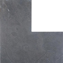 Asian blauw facet hoek 3x25x50/50 cm